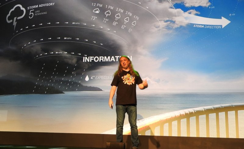 Graeme Devine talks about mixed reality at the DICE Summit.
