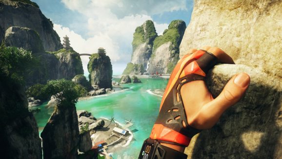The Climb from Crytek is one of VR's most interesting early games.