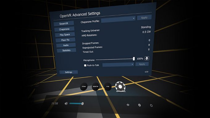 openvr advanced settings htc vive supersampling oculus rift (1)