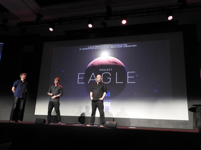 Creators of Project Eagle at DICE Summit.
