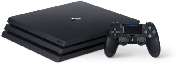 The PlayStation 4 Pro.