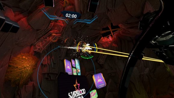 StarBlood Arena is a 360-degree shooter in VR.