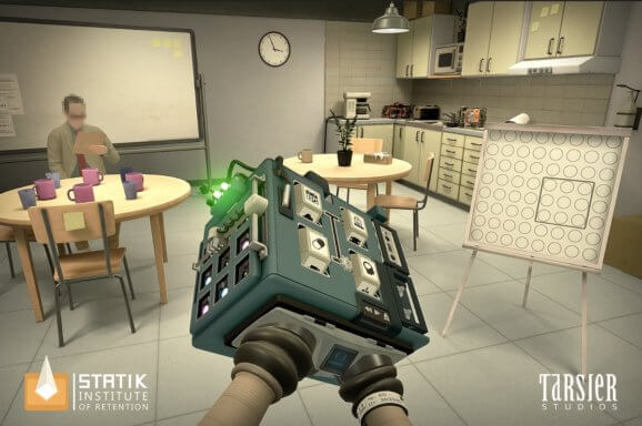 Statik is a VR game that forces you to figure out how to free your hands.