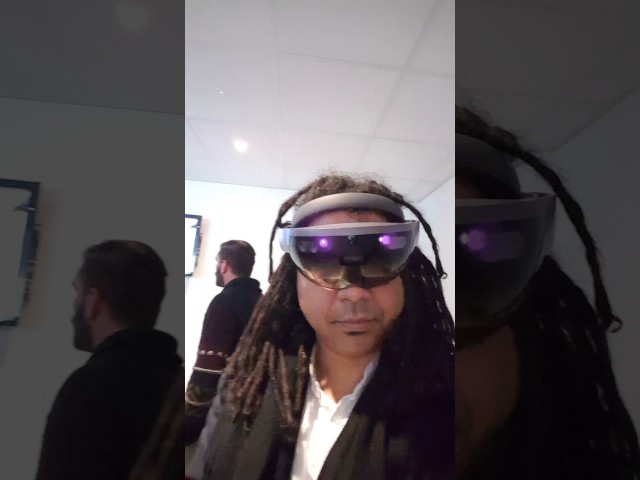 Testing Hololens App @AUTODESK VR LAB Neuchâtel