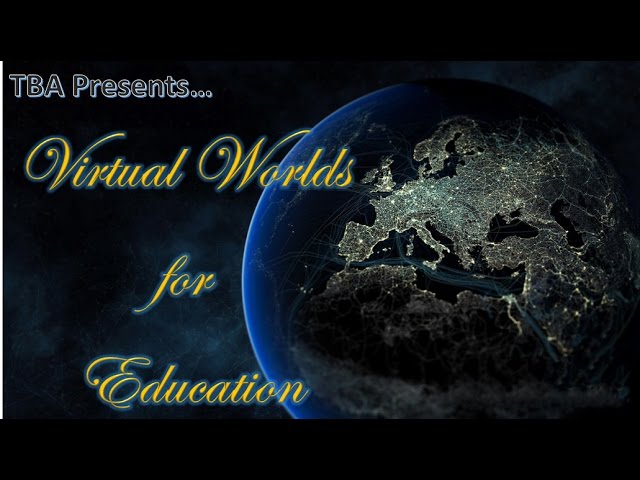 Virtual worlds for #education