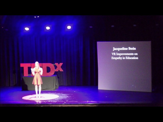 VR Improvements on Empathy in #Education | Jacqueline Stein | TEDxCranbrookSchools