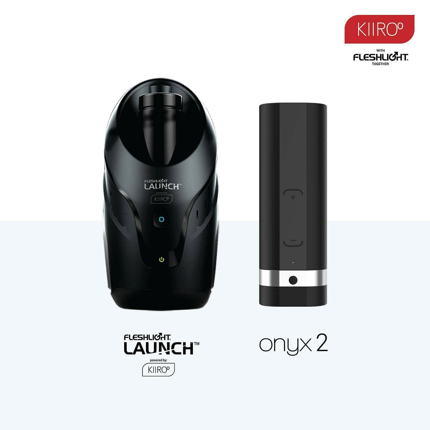 Above: Kiroo’s Fleshlight Launch and Onyx 2.