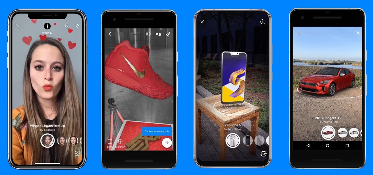 Facebook Brings Its AR Camera Effects to Instagram & Messenger Apps - Swiss Society of Virtual and Augmented Reality