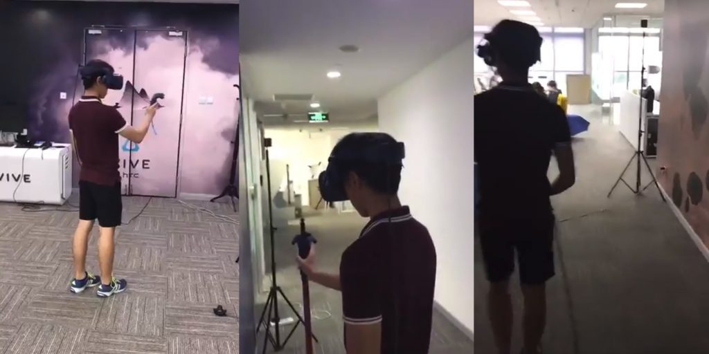 htc-steamvr-2-0-video-takes-a-vive-pro-user-through-three-rooms