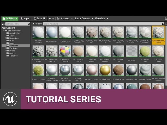Intro to the Editor: Content Browser | 10 | v4.7 Tutorial Series | Unreal Engine