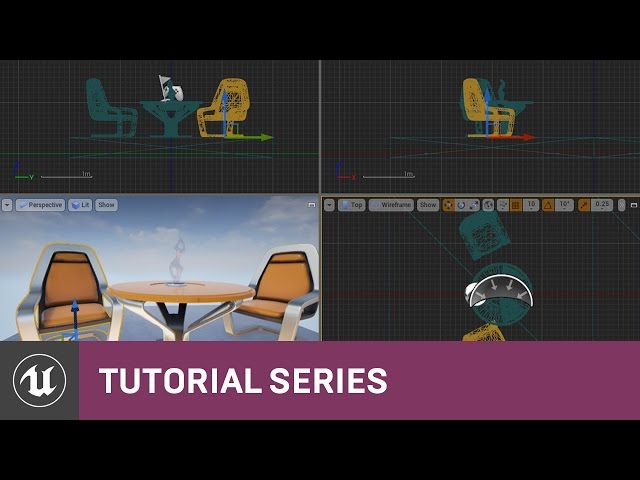 Intro to the Editor: Orthographic Views | 03 | v4.7 Tutorial Series | Unreal Engine