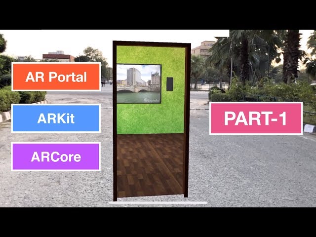 ARKit, ARCore & Unity Portal tutorial – (Part – 1) Modelling the portal environment