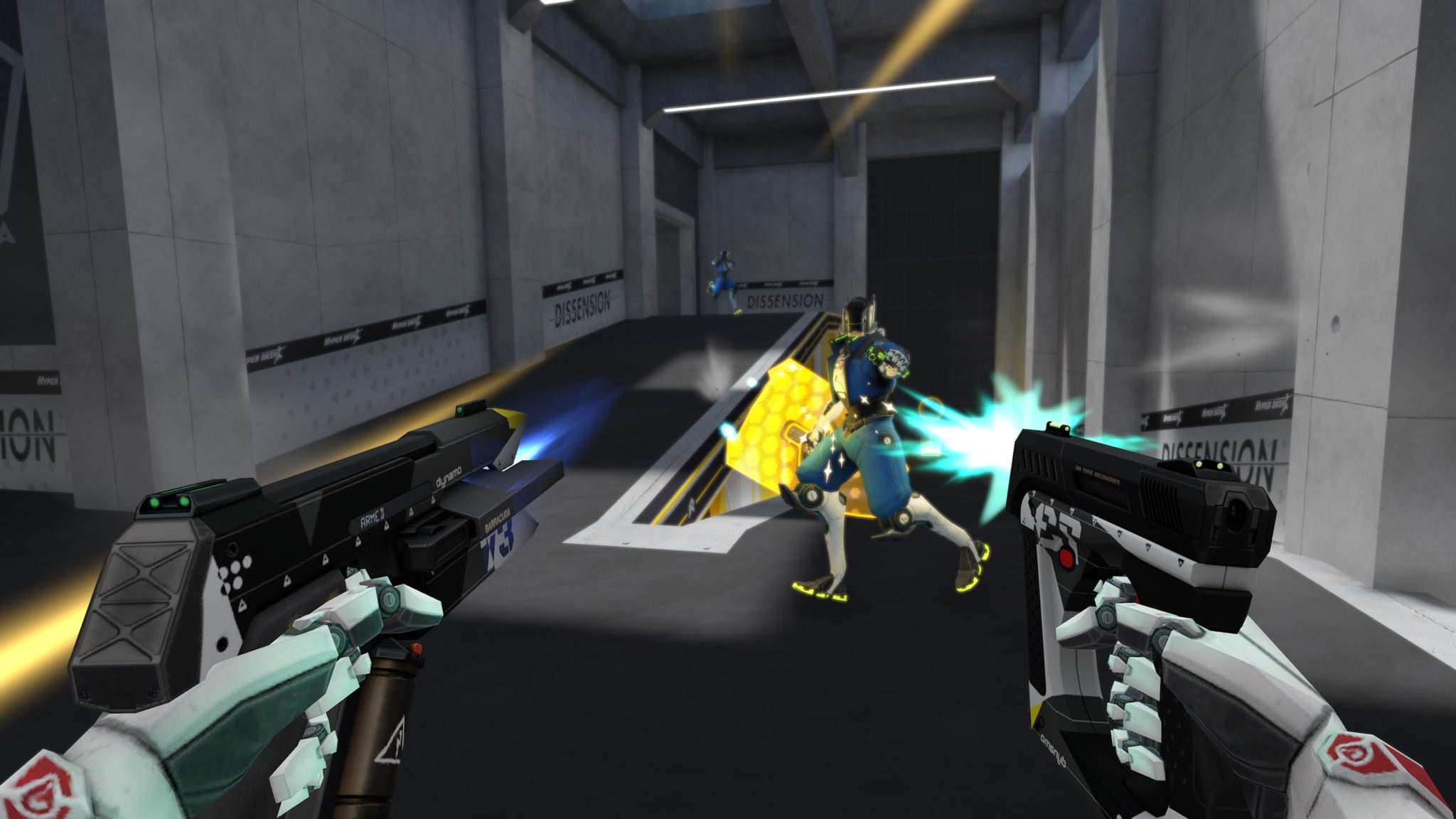 hyper dash vr combat screenshot