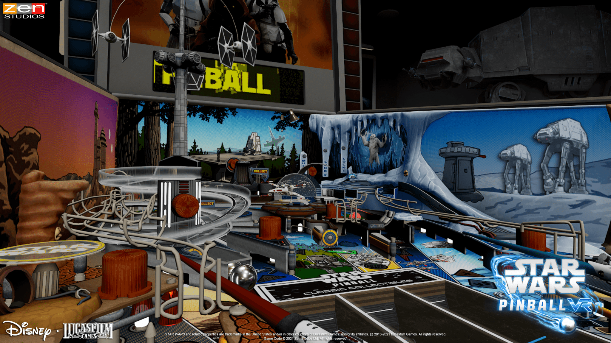 Hands-On: Star Wars Pinball VR Is Highly-Concentrated Nostalgia And It Totally Works star wars pinball vr collectibles